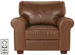 Heart of House - Salisbury - Leather Chair - Tan